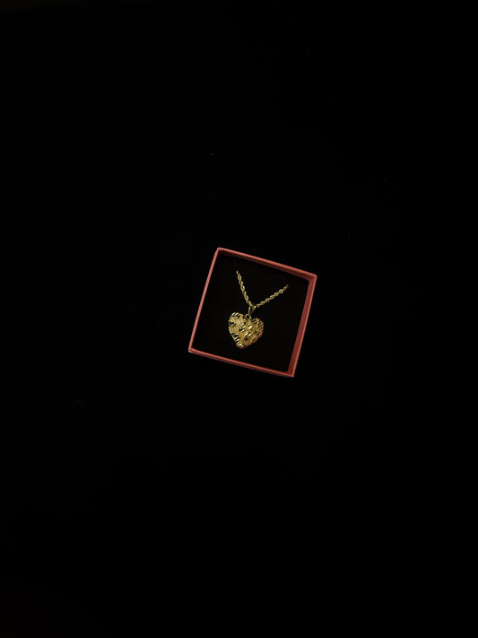 Heart Nugget Necklace